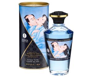 Shunga - huile de massage chauffante - coco - 100ml