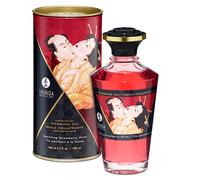 Shunga Huile De Massage Chauffante Fraise 100 ml