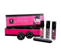 Shunga Kit Tickle Me, Color Rosa / Negro - 235 gr