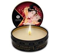 SHUNGA Mini Bougie De Massage Lueur Et Caresses - Romance, Vin G