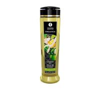 Huile De Massage Biologique Saveur The Vert - 240 Ml Shunga Erotic Art