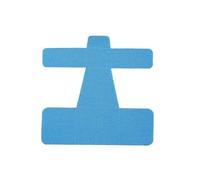 Shungong Bande de kinésiologie correctrice d'oignon prédécoupée, 10 pièces, Support auto-adhésif du gros orteil for soulager la douleur for hommes et femmes(Blue-10PCS)