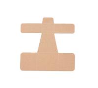 Shungong Bande de kinésiologie correctrice d'oignon prédécoupée, 10 pièces, Support auto-adhésif du gros orteil for soulager la douleur for hommes et femmes(Beige-10pcs)
