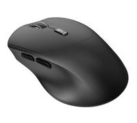 SHUNJINRUN Souris sans fil pour ordinateur portable, MacBook Pro/Air/Mac/iPad/Chromebook/PC/ordinateur de bureau/ordinateur, souris Bluetooth BT4.2 silencieuse sans fil 1600 DPI - Noir