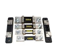 Shunt de courant for ampèremètre 10 A, 20 A, 50 A, 100 A, 200 A, 300 A, 500 A, 1000 A (1 pièce)(1000A-75mV)