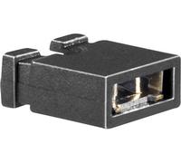 Shunt ouvert BKL Electronic 2604009 Pôle:2 Pas: 2.54 mm noir 100 pc(s)