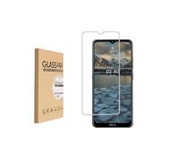 Shunwige Film de protection d'écran en verre trempé conçu pour Nokia 2.4 - Verre trempé - Cadre d'alignement - Anti-rayures - Couverture uniquement de la zone de l'écran