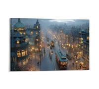 SHUNXIFQ Époque victorienne Impression Sur Toile - Image Sur Toile -Decoration Murale - Tableaux Décoration Moderne - Tableau Mural - Tableaux Pour La Mur 12x18inch(30x45cm)