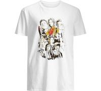 SHUOCAI Quentin Tarantino Movies Art Shirt for Mens White M