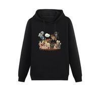SHUOCAI The Binding of Isaac Hooded The Binding of Isaac Hoody Men Cotton Tshirt Hip Hop Hoodies Harajuku Streetwear Black XL