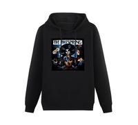 SHUOCAI The Offspring Let The Bad Times Roll Hoodies Hoody Sweatshirts Black XXL