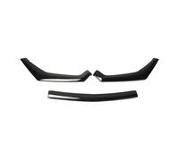 Shuogoufeng Store Kit carrosserie comprenant un spoiler pare-chocs avant un séparateur latéral et un déflecteur compatible avec Mustang GT 18-21 Kit de corps(Glossy Black)