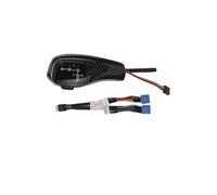 Shuogoufeng Store Pommeau levier de vitesse LED, levier de vitesse Compatible avec B*MW 1 3 5 6 E90 E60 E46 2D 4D E39 E53 E92 E87 E93 E83 X3 E89 Pommeaux de leviers de vitesse(E38 E39 E53 Carbon)