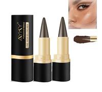 SHUOHONG 2 Pièces Maquillage Femme Professional Makeup Eyeliner, Crayon Yeux Waterproof, Eyeliner Couleur Intense, Eyeliners Waterproof Application Facile et Précise, Eye Liner Allday Tenue (Brun)