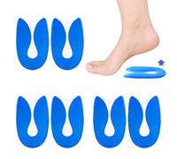 SHUOHONG 3 Paires Talonnette Silicone en Gel, Epine Calcaneenne Silicone Talonette Coussinet Talon Chaussure, Talonnette Epine Calcaneenne, Talonnettes Gel pour Homme et Femme (S:36-40)