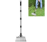 SHUOHONG Pelle Jardinage, Outillage de Jardin Multifonctionnelle, Pelle de Nettoyage avec Poignée D'extension en Acier Inoxydable, Beche Jardinage de Ferme pour Mauvaises Herbes Mousse et Neige
