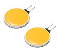 ShuoHui Lot de 2 ampoules LED G4 COB - 12 V - Blanc chaud - 2700 K