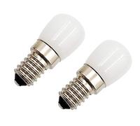 ShuoHui Lot de 2 mini ampoules LED de rechange 230 V AC 3 W 3000 K E14 pour machine à coudre, réfrigérateur