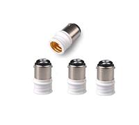 ShuoHui Lot de 4 adaptateurs B15/BA15D vers E14