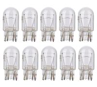 ShuoHui W21/5W Feux de circulation diurnes Feux de position T20 12V 21W / 5W BLEU Ampoule xénon d'origine à double filament (10)