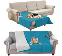 SHUOJIA Couverture Imperméable Chien Lit Couverture Antidérapant Grand Canapé Couverture Incontinence Matelas Protecteurs pour Voiture Animaux Chien Chat (30x70in,Green)