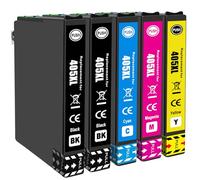 SHUOLEI 405XL Encre Compatible avec Epson 405XL Cartouche d'encre Multipack pour Workforce WF-3820DWF WF-3825DWF WF-4820DWF WF-4825DWF WF-4830DTWF WF-7830DTWF WF-7835DTWF WF-7840DTWF(5-Pack)