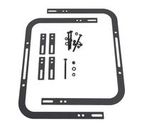 Shuoshenm Butée de glissière de Matelas 2 pièces, Barre de préhension de Matelas antidérapante, déflecteur en Acier réglable pour Cadre de lit en métal, Facile à Installer avec des écrous