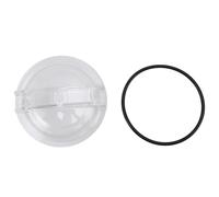 Shuoshenm Couvercle de Pompe de Piscine pour Pompe Super II SPX3100D, Couvercle de crépine fileté de Remplacement avec Joint torique, Design en Acrylique Transparent pour Pompe de Piscine