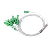 Shuoshenm Diviseur de fibre optique à microfibres 1x16, diviseur optique de type PLC SM SC/, faible perte d’insertion, mini-diviseur 0,9 SM pour le câblage domestique et les réseaux LAN