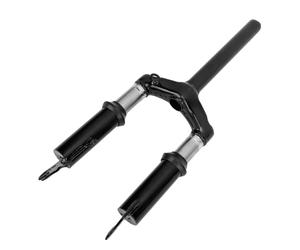 Shuoshenm Fourche de Suspension Avant pour Scooter électrique de 10 Pouces, Fourche à Ressort Amortisseur sans Fil en Alliage d’Acier, pièce de Rechange pour la Fourche Avant de la Plupart