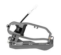 Shuoshenm Porte avant gauche Porteuse de poignée 51218243615, Remplacement pour X5 E53, Porteuse de poignée en aluminium avec ajustement d’origine, Remplacement direct pour BM1310104 ATP