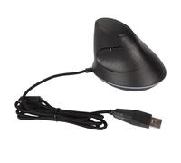 Shuoshenm Souris Verticale à 7 Boutons programmables, Souris Optique Ergonomique Filaire, éclairage RGB avec 11 Modes, DPI réglable Jusqu’à 7200, pour Les Gamers et l’Utilisation au Bureau (Noire)