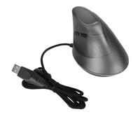 Shuoshenm Souris Verticale à 7 Boutons programmables, Souris Optique Ergonomique Filaire, éclairage RGB avec 11 Modes, DPI réglable Jusqu’à 7200, pour Les Gamers et l’Utilisation au Bureau (Grise)