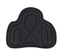 Shuoshenm Tapis de Selle Western, Tapis de Selle de Cheval, Cuir PU, Ajustement serré, Absorbant Les Chocs, épais et Respirant, Tapis d'équitation pour l'équitation, Confort et stabilité (Noire)