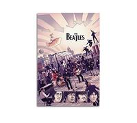 SHUPSY Poster décoratif sur toile The Beatles pour chambre à coucher - 30 x 45 cm