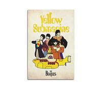 SHUPSY Poster décoratif sur toile The Beatles pour chambre à coucher - 40 x 60 cm