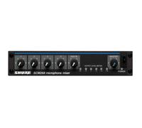 Shure 4 Channel Microphone Mixer Black