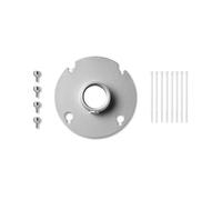 Shure A900-PM-3 / 8IN Platine montage avec cache pour installer MXA920-S sur potence plafond 8’’ filetée