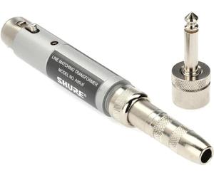 Shure A95Uf Transformateur Low Z Connecteur Xlr Femelle Vers High Z Mc1M avec Prise Jack 6,35 Mm