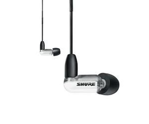 Shure Aonic 3, Écouteurs Filaires Sound Isolating Son Clair, Transducteur Unique, Conception Intra-Auriculaire, Câble Détachable, Robustes, Compatibles avec Les Appareils Apple et Android