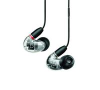 Shure AONIC 5 Écouteurs Isolants du Son Filaire, Sound Haute Définition + Bass Naturel, Trois Pilotes, Ajustement Intra-Auriculaire, Compatible avec les Appareils Apple et Android - Clear