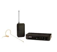 Shure BLX14/MX53 Système de microphone sans fil UHF - Parfait pour les présentations, la diffusion, l'église - Autonomie de la batterie de 14 heures, portée de 100 m | Comprend un micro casque MX153