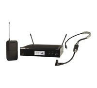 Shure BLX14R/SM35 M17 - Micro serre-tête - Émetteur ceinture - Récepteur montage rack - Bande M17
