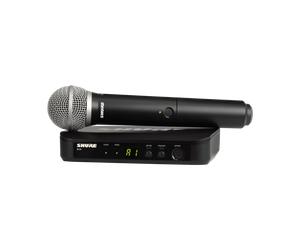 Shure BLX24E/PG58 Black Stage/performance microphone