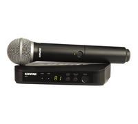 Shure Système micro main sans fil BLX24E/PG58-H8E (518–542 MHz) avec micro PG58