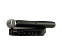 Shure – Système de microphone sans fil BLX24E-SM58-H8E – Micro SM58 chant