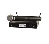Shure BLX24RE / SM58-M17 Système comprenant 1 récepteur rackable BLX4R et 1 émetteur à main BLX2 / SM58 (662-686 MHz)