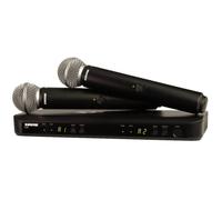 Shure BLX288/SM58 Black Stage/performance microphone