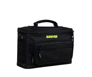 SHURE BY GATOR Stagehand Series ; Sac de Microphone rembourré Shure pouvant contenir jusqu'à 4 micros ; (SH-MICBAG04)
