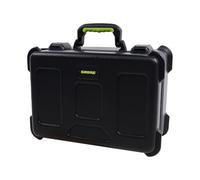 Shure by Gator TSA Case Series ; Étui en plastique Shure avec loquet approuvé par TSA pour 15 micros câblés ; (SH-MICCASE15)